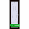 Pricing Balcony doors 830x2370 mm BALCONY DOOR REHAU SYNEGO BLACK_BROWN two-sided. Price: 2 774.42 PLN