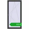 Ustalenie cen Drzwi balkonowe 1200x2400 mm BALCONY DOOR REHAU SYNEGO BLACK_STRUCTURAL dwustronny. Cena: 810,07 €