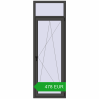 Pricing Balcony doors 800x2400 mm BALCONY DOOR REHAU EURO 60 BASALT_GREY two-sided. Price: 478.29 EUR