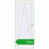 Pricing Balcony doors 781x1988 mm BALCONY DOOR REHAU EURO 70 RAL 9016 Traffic white two-sided. Price: 259,53 €