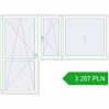 Pricing Balcony doors 2800x2100 mm BALCONY DOOR REHAU EURO 70 RAL 9016 Traffic white two-sided. Price: 3 287.37 PLN