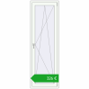 Pricing Balcony doors 680x2100 mm BALCONY DOOR REHAU SYNEGO RAL 9016 Traffic white two-sided. Price: 296,14 €