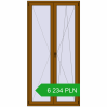 Pricing Balcony doors 1200x2400 mm BALCONY DOOR REHAU SYNEGO GOLDEN OAK two-sided. Price: 6 234.18 PLN