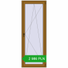 Pricing Balcony doors 850x2300 mm BALCONY DOOR REHAU SYNEGO LIGHT_OAK two-sided. Price: 2 986.04 PLN