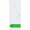 Pricing Balcony doors 900x2400 mm BALCONY DOOR REHAU SYNEGO RAL 9016 Traffic white two-sided. Price: 2 445.32 PLN