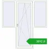 Ustalenie cen Drzwi balkonowe 1980x2130 mm BALCONY DOOR REHAU EURO 70 RAL 9016 Traffic white dwustronny. Cena: 3891,64 zł