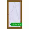 Pricing Balcony doors 1120x2130 mm BALCONY DOOR REHAU SYNEGO LIGHT_OAK two-sided. Price: 3 254.77 PLN