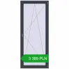 Pricing Balcony doors 1000x2400 mm BALCONY DOOR REHAU SYNEGO ANTHRACITE_GREY_STRUKTURAL two-sided. Price: 3 388.89 PLN