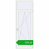 Pricing Drzwi balkonowe 900x2500 mm BALCONY DOOR REHAU EURO 70 RAL 9016 Traffic white dwustronny. Price: 1276,13 zł