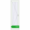Pricing Balcony doors 600x2100 mm BALCONY DOOR REHAU EURO 70 RAL 9016 Traffic white two-sided. Price: 240,38 €