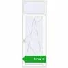 Pricing Balcony doors 900x2500 mm BALCONY DOOR REHAU EURO 70 RAL 9016 Traffic white two-sided. Price: 1654,36 zł