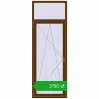 Ustalenie cen Drzwi balkonowe 900x2500 mm BALCONY DOOR REHAU SYNEGO WALNUT dwustronny. Cena: 3149,79 zł