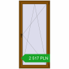 Pricing Balcony doors 1000x2200 mm BALCONY DOOR REHAU EURO 70 GOLDEN OAK two-sided. Price: 2 517.03 PLN