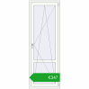Pricing Balcony doors 740x2100 mm BALCONY DOOR REHAU SYNEGO RAL 9016 Traffic white two-sided. Price: 315,83 €