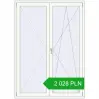Ustalenie cen Drzwi balkonowe 1500x2100 mm BALCONY DOOR REHAU EURO 70 RAL 9016 Traffic white dwustronny. Cena: 2 028.4 PLN