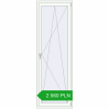 Pricing Balcony doors 800x2400 mm BALCONY DOOR REHAU SYNEGO RAL 9016 Traffic white two-sided. Price: 2 559.72 PLN