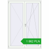 Ustalenie cen Drzwi balkonowe 1450x2100 mm BALCONY DOOR REHAU EURO 70 RAL 9016 Traffic white dwustronny. Cena: 1862,04 zł