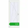Pricing Balcony doors 800x2100 mm BALCONY DOOR REHAU EURO 70 RAL 9016 Traffic white two-sided. Price: 324,59 €