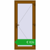 Ustalenie cen Drzwi zewnętrzne 900x2100 mm DOOR KORSA OPTIMUM REHAU BRILLANT GOLDEN OAK dwustronny. Cena: 1101,72 €