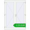 Pricing Entrance doors 1630x2250 mm DOOR KORSA ENERGY-SAVING REHAU SYNEGO RAL 9016 Traffic white two-sided. Price: 2 273.58 EUR