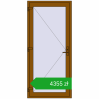Pricing Entrance doors 1000x2200 mm DOOR OPTIMUM REHAU BRILLANT GOLDEN OAK two-sided. Price: 4354,53 zł