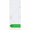 Pricing Entrance doors 980x2650 mm DOOR KORSA OPTIMUM REHAU BRILLANT RAL 9016 Traffic white two-sided. Price: 1 422.47 EUR