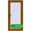 Ustalenie cen Drzwi zewnętrzne 900x1850 mm DOOR KORSA OPTIMUM REHAU BRILLANT GOLDEN OAK dwustronny. Cena: 768 EUR
