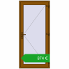 Ustalenie cen Drzwi zewnętrzne 950x2100 mm DOOR KORSA OPTIMUM REHAU BRILLANT GOLDEN OAK dwustronny. Cena: 1165,23 €