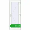 Pricing Entrance doors 800x2140 mm DOOR ALU STANDARD 72 RAL 9016 Traffic white two-sided. Price: 1262,37 €