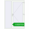 Pricing Entrance doors 1550x2230 mm DOOR KORSA ENERGY-SAVING REHAU SYNEGO RAL 9016 Traffic white two-sided. Price: 6 627.68 PLN