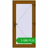 Ustalenie cen Drzwi zewnętrzne 900x1850 mm DOOR KORSA OPTIMUM REHAU BRILLANT GOLDEN OAK dwustronny. Cena: 3085,86 zł