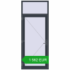 Pricing Entrance doors 1020x2560 mm DOOR KORSA OPTIMUM REHAU BRILLANT ANTHRACITE_GREY_STRUKTURAL two-sided. Price: 1 561.68 EUR