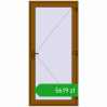 Ustalenie cen Drzwi zewnętrzne 1050x2250 mm DOOR ENERGY-SAVING REHAU SYNEGO GOLDEN OAK dwustronny. Cena: 5619,01 zł