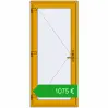 Ustalenie cen Drzwi zewnętrzne 900x2010 mm DOOR ALU STANDARD 72 RAL 1004 Golden yellow dwustronny. Cena: 1075,24 €