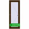 Pricing Entrance doors 800x2100 mm DOOR KORSA OPTIMUM REHAU BRILLANT DARK_OAK two-sided. Price: 4 643.05 PLN