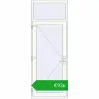 Ustalenie cen Drzwi zewnętrzne 900x2380 mm DOOR OPTIMUM REHAU BRILLANT RAL 9016 Traffic white dwustronny. Cena: 936,39 €