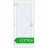 Pricing Entrance doors 900x2100 mm DOOR KORSA OPTIMUM REHAU BRILLANT ANTHRACITE_GREY_STRUKTURAL external. Price: 4 217.01 PLN
