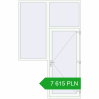 Pricing Entrance doors 1870x2920 mm DOOR KORSA OPTIMUM REHAU BRILLANT RAL 9016 Traffic white two-sided. Price: 7 615.02 PLN