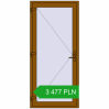 Pricing Entrance doors 1000x2200 mm DOOR KORSA OPTIMUM REHAU BRILLANT GOLDEN OAK two-sided. Price: 3 477.02 PLN