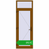 Pricing Entrance doors 840x2410 mm DOOR KORSA OPTIMUM REHAU BRILLANT GOLDEN OAK two-sided. Price: 810,72 €