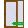 Pricing Entrance doors 1500x2100 mm DOOR KORSA OPTIMUM REHAU BRILLANT GOLDEN OAK two-sided. Price: 5278,74 zł
