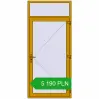 Ustalenie cen Drzwi zewnętrzne 1130x2520 mm DOOR KORSA ALU STANDARD 72 RAL 1005 Honey yellow dwustronny. Cena: 5 190.1 PLN