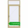 Pricing Entrance doors 1130x2520 mm DOOR KORSA ALU STANDARD 72 RAL 1000 Green beige two-sided. Price: 7 414.43 PLN