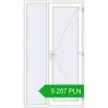 Pricing Entrance doors 1300x2300 mm DOOR KORSA ALU STANDARD 72 RAL 9016 Traffic white two-sided. Price: 5207,29 zł