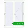 Pricing Entrance doors 1630x2250 mm DOOR ENERGY-SAVING REHAU SYNEGO RAL 9016 Traffic white two-sided. Price: 11 273,01 zł
