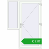 Ustalenie cen Drzwi zewnętrzne 1500x2100 mm DOOR KORSA OPTIMUM REHAU BRILLANT RAL 9016 Traffic white dwustronny. Cena: 1489,75 €