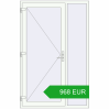 Ustalenie cen Drzwi zewnętrzne 1380x2140 mm DOOR KORSA ENERGY-SAVING REHAU SYNEGO RAL 9016 Traffic white dwustronny. Cena: 967.74 EUR