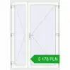 Pricing Entrance doors 1500x2100 mm DOOR KORSA OPTIMUM REHAU BRILLANT RAL 9016 Traffic white two-sided. Price: 5178,37 zł
