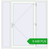 Pricing Entrance doors 2000x2100 mm DOOR KORSA ALU STANDARD 72 RAL 9016 Traffic white two-sided. Price: 9 409.4 PLN