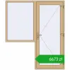 Pricing Entrance doors 1800x2100 mm DOOR ALU STANDARD 72 RAL 1001 Beige two-sided. Price: 6672,99 zł